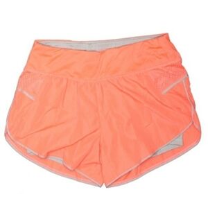 Danskin Now Semi-Fitted Workout Running Shorts Women's XS Light Neon Orange EUC
